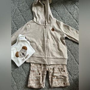 3 pièces outfit for baby boys